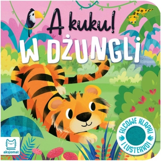 A kuku! W dżungli – filcowe klapki i lusterko