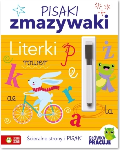 Pisaki: ścieralne literki