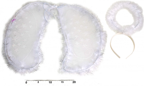 Anielski zestaw karnawałowy