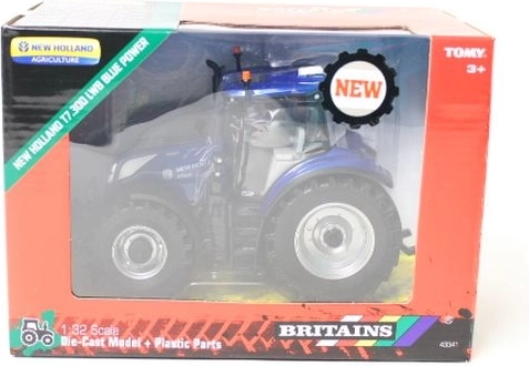 Traktor Britains New Holland T7.300 niebieski (1:32)