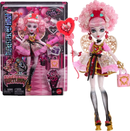 Monster High Cupid Asteria laleczka z akcesoriami na upiornie słodkie urodziny