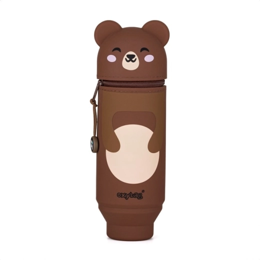 Silikonowe piórnik Niedźwiedź