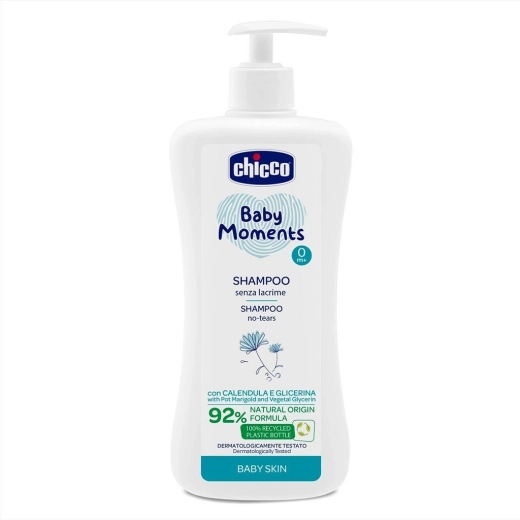 Chicco szampon do włosków Baby Moments 500 ml (od urodzenia)