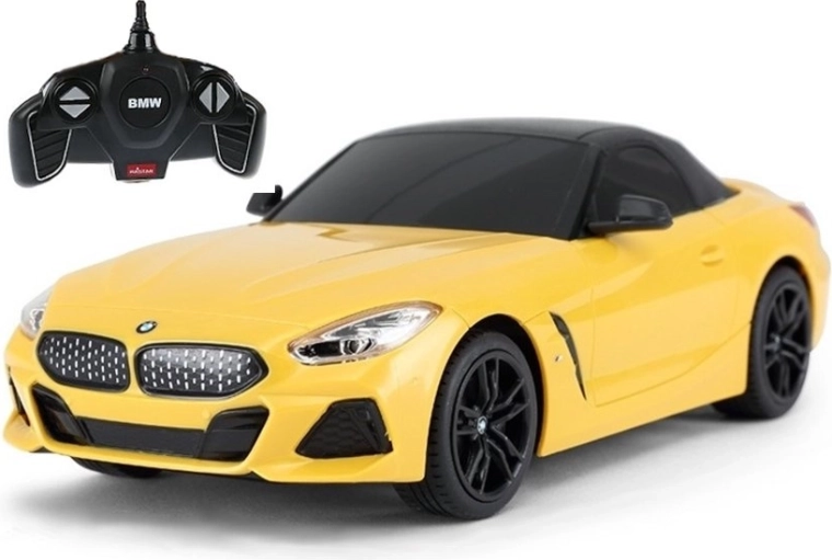 RC auto BMW Z4 Roadster 1:18 żółte