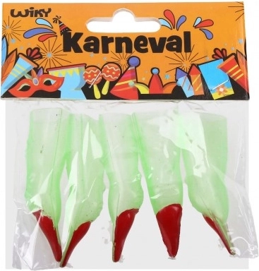 plastowe palce czarownicy 5 szt.