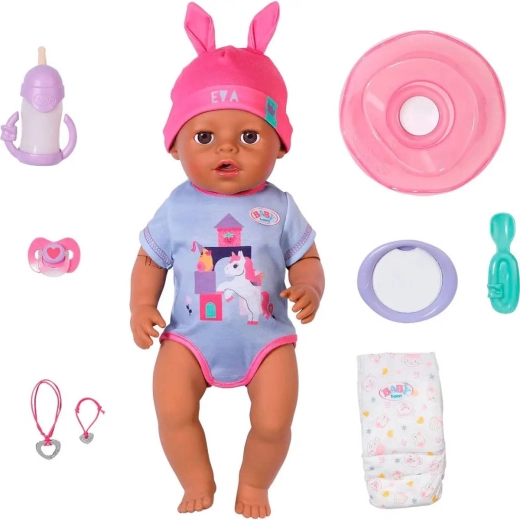 BABY born lalka Eva Click & Play 43 cm z magiczną rączką i akcesoriami