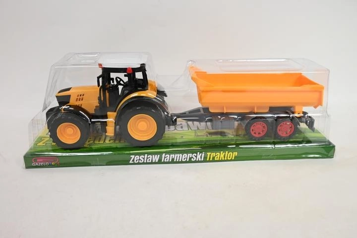 Traktor z przyczepą dla dzieci