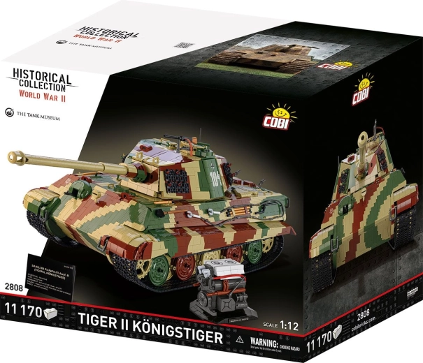 COBI Tiger II Königstiger executive edition klocki konstrukcyjne 1:12