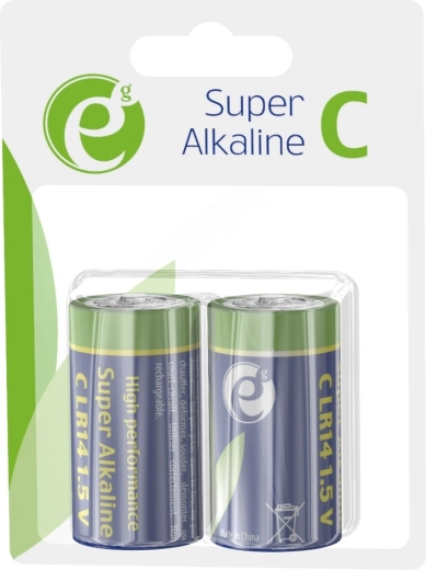 Baterie alkaliczne C LR14 1,5 V, opakowanie 2 szt.