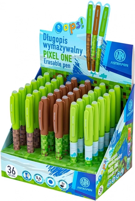 Długopis wymazywalny ASTRA MINECRAFT, 1 szt. (mix)
