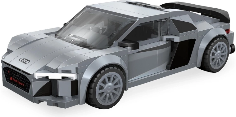 Zestaw konstrukcyjny CaDA Audi R8 Coupé w skali 1:24, szary