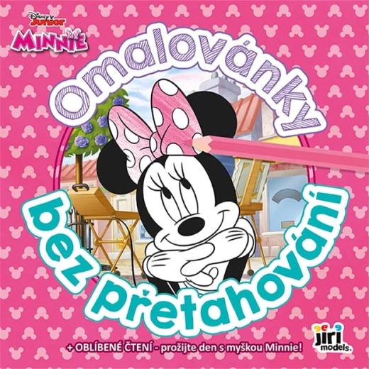 Kolorowanki Minnie bez wychodzenia za linię