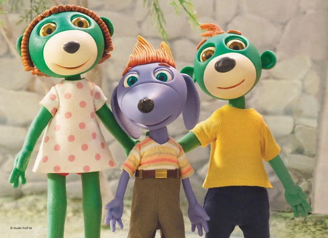 Puzzle Trefliki: Przyjaciele 20 elementów