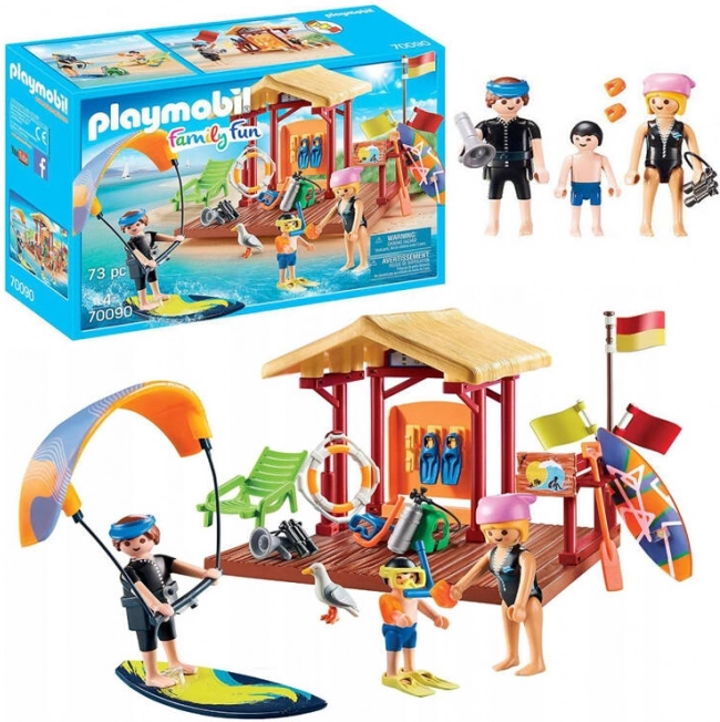 Playmobil kreatywna zabawka konstrukcyjna sporty wodne
