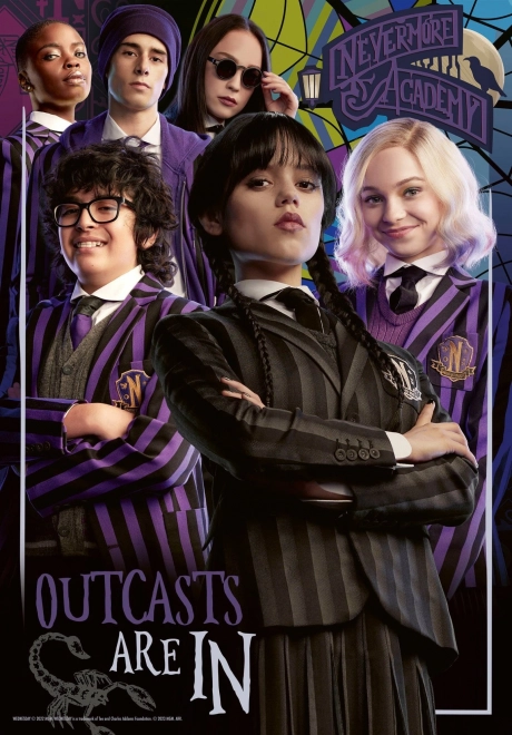 Puzzle 300 elementów WEDNESDAY