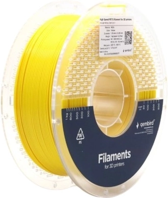 Filament PETG High Speed 1,75 mm 1 kg żółty