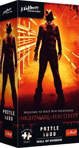 Puzzle Trefl Premium Plus Hall of Horror: Koszmar z ulicy Wiązów – 1000 elementów