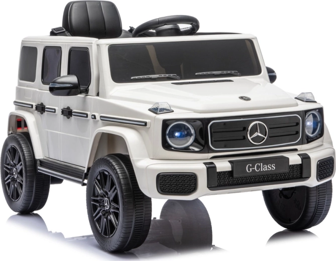 Elektryczny samochodzik Mercedes G-Class 4x4 24 V w kolorze białym
