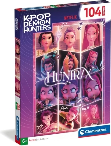 Puzzle Clementoni Super K-Pop Demon Hunters 104 elementy