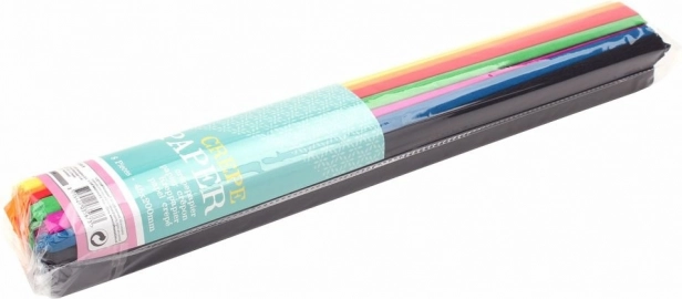 Zestaw krepowych papierów