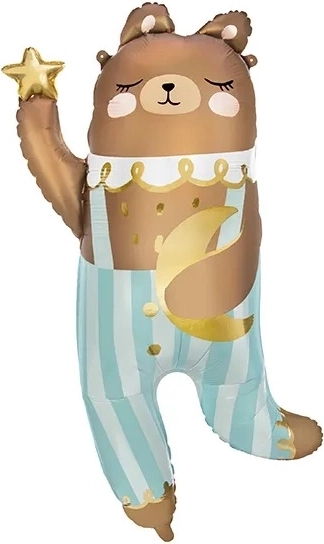 Balon foliowy miś 55 cm x 90 cm