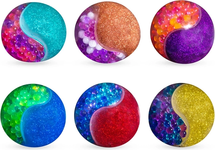 Antystresowa piłeczka ninja z dwoma powierzchniami