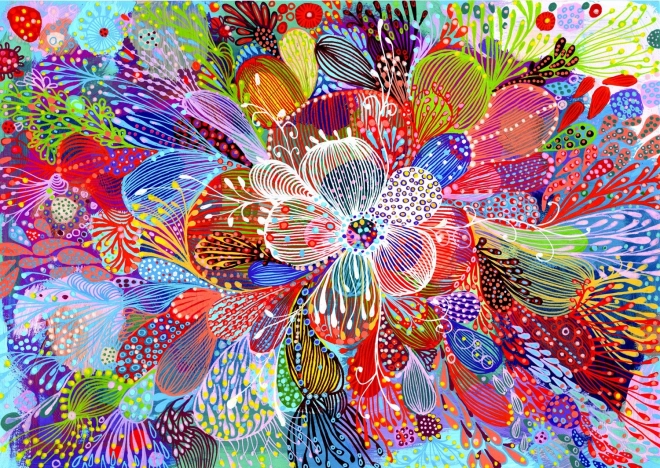 Enjoy Puzzle Kwiaty Rewolucji 1000 elementów