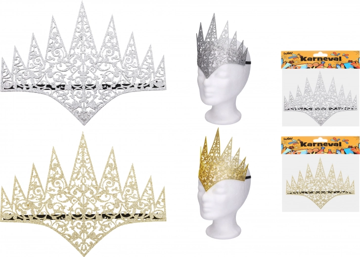 Karnawałowa opaska Korona dla Dzieci