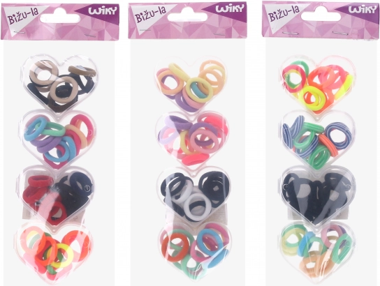 Zestaw gumek do włosów 48 szt.