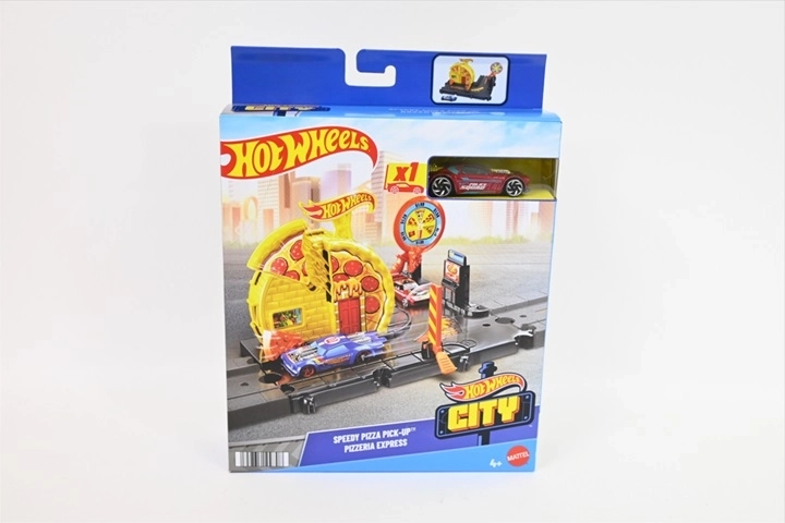 Hot Wheels City pizzeria na wynos – zestaw do zabawy z autkiem