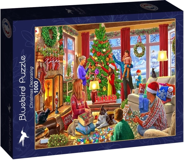 Puzzle Bluebird Dekorowanie choinki 1000 elementów