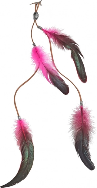 Różowa ozdoba do włosów