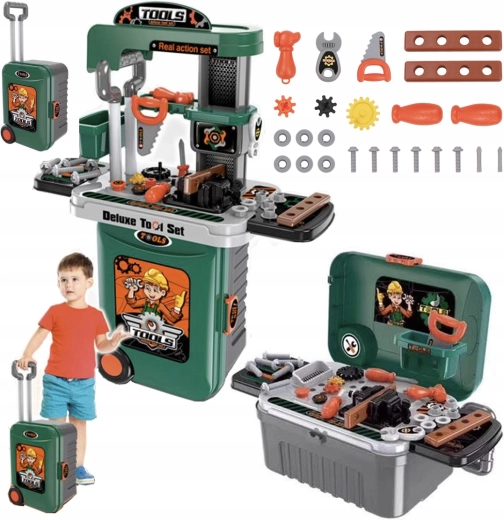 Warsztat w walizce na kółkach