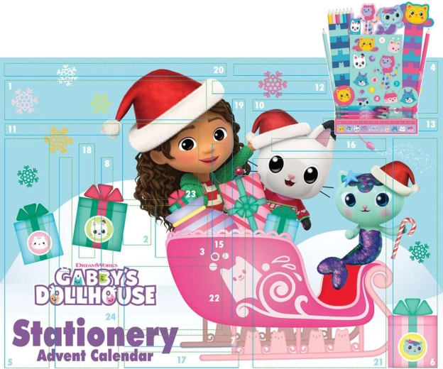 Papierniczy kalendarz adwentowy Gábi's Dollhouse