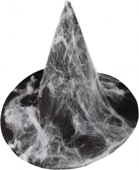 czarodziejski kapelusz z pajęczyną dla dorosłych