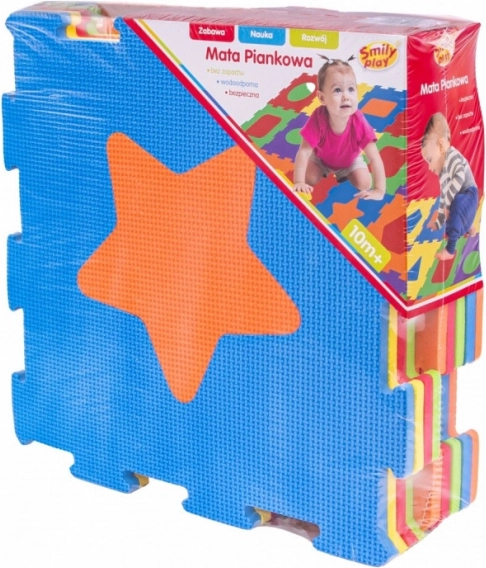 Piankowa mata puzzle – kształty