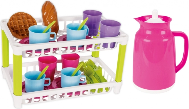 Zestaw kuchenny dla dzieci ze stojakiem