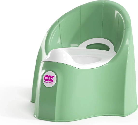 OK Baby ergonomiczny nocnik Pasha z wyjmowanym pojemnikiem, miętowy