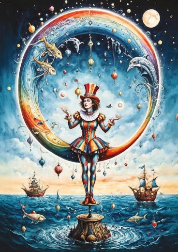 Puzzle Morski akrobata 1500 elementów ART PUZZLE