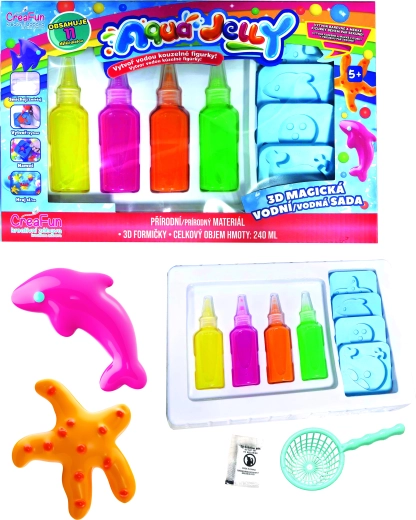 Aqua Jelly 3D magiczne postacie zestaw kreatywny