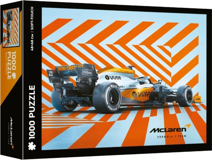 Puzzle 1000 McLaren Formula 1 w malowaniu Gulf