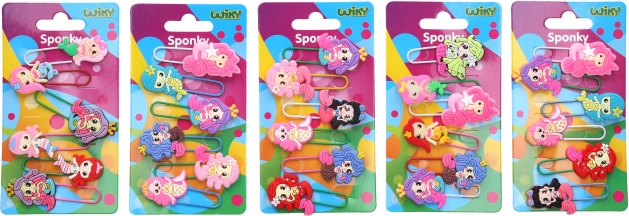 Spinki i zakładki syrenka, zestaw 6 szt.