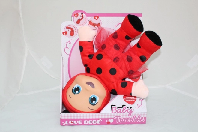 Lalka Bambolina biedronka 36 cm