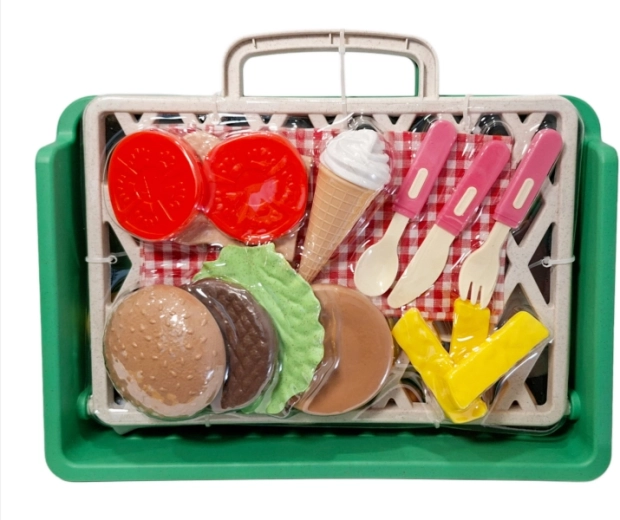 Piknikowy zestaw kuchenny w walizeczce