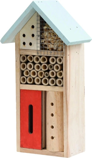 Drewniany hotel dla owadów 26 × 13,5 × 8,5 cm