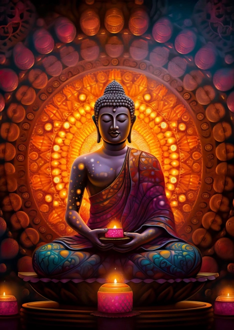 Uspokajające puzzle z 1000 kawałkami