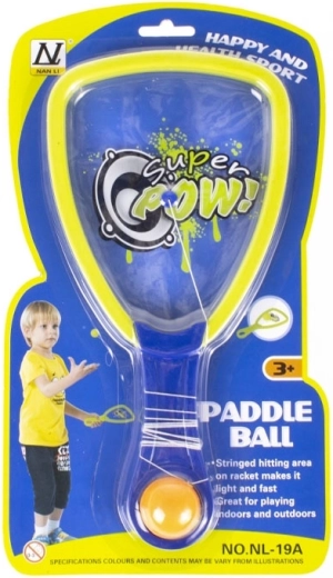 Rakieta z piłeczką na gumce – trening koordynacji i refleksu