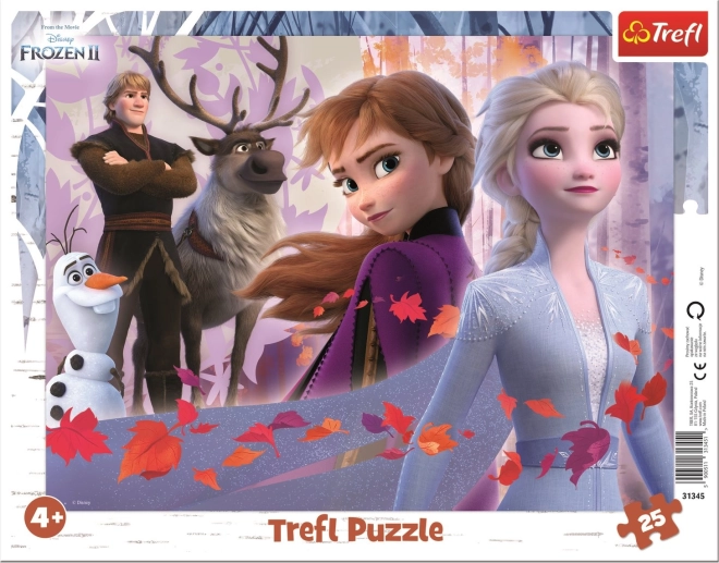 Trefl puzzle Kraina Lodu – Przygoda 25 elementów