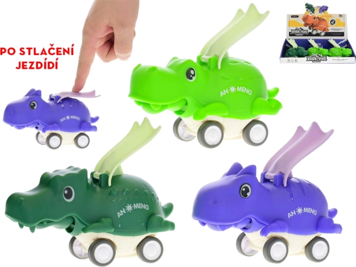 Jeżdżący dinozaur 15 cm dla dzieci