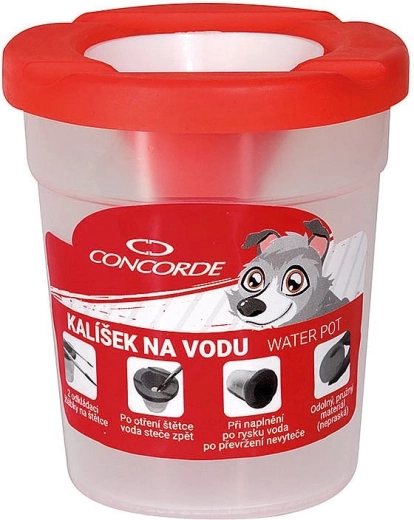 Kubek na wodę CONCORDE 9 cm, mix kolorów